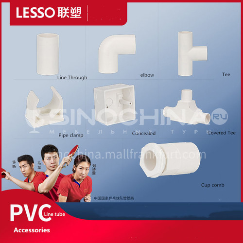 Pipe Clamp (PVC Conduit Fittings) White